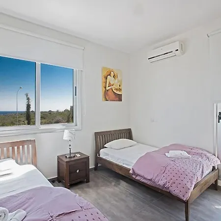 빌라 Kono Sunshine - Luxury 4 Bedroom Cape Greco - Close To With Panoramic Views 프로타라스